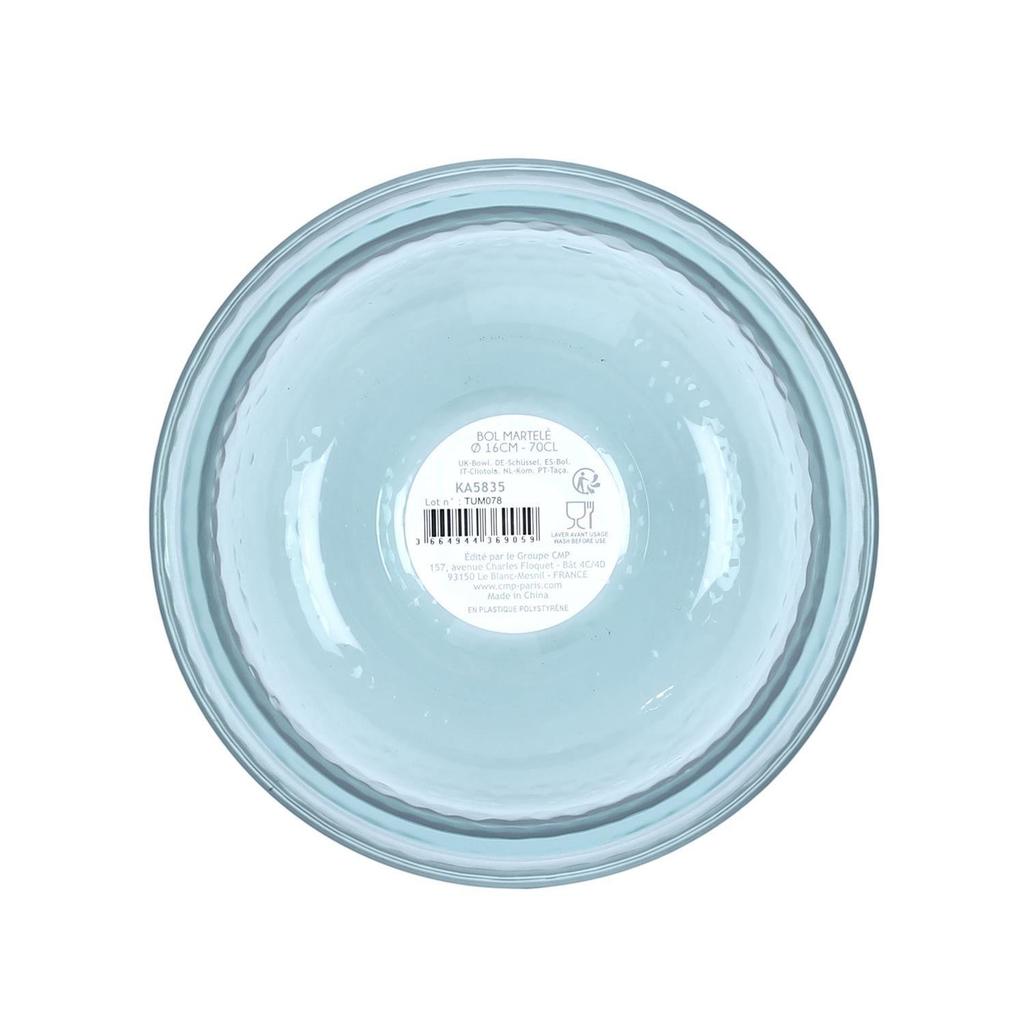 Zekrit BOWL 700ml blue MADE OF PLASTIC, light and handy