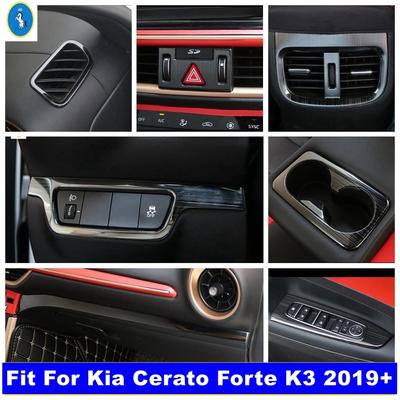 Window Lift / Head Lights Button / Rear Air Vent Outlet Cover Trim For Kia Cerato Forte K3 - Car Interior Accessories