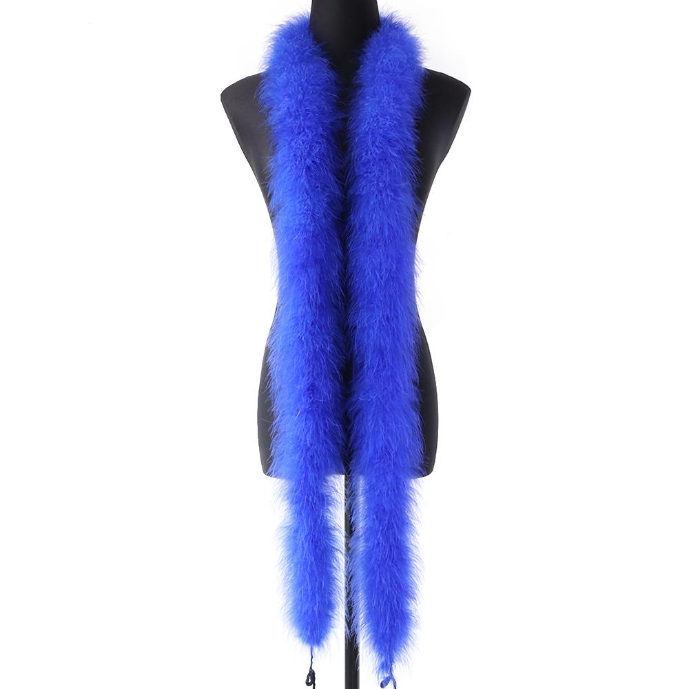 2 Meter Purple Fluffy Marabou Feather Boas For Diy Craft Sewing Trim Home Wedding Party Christmas Decoration 22G