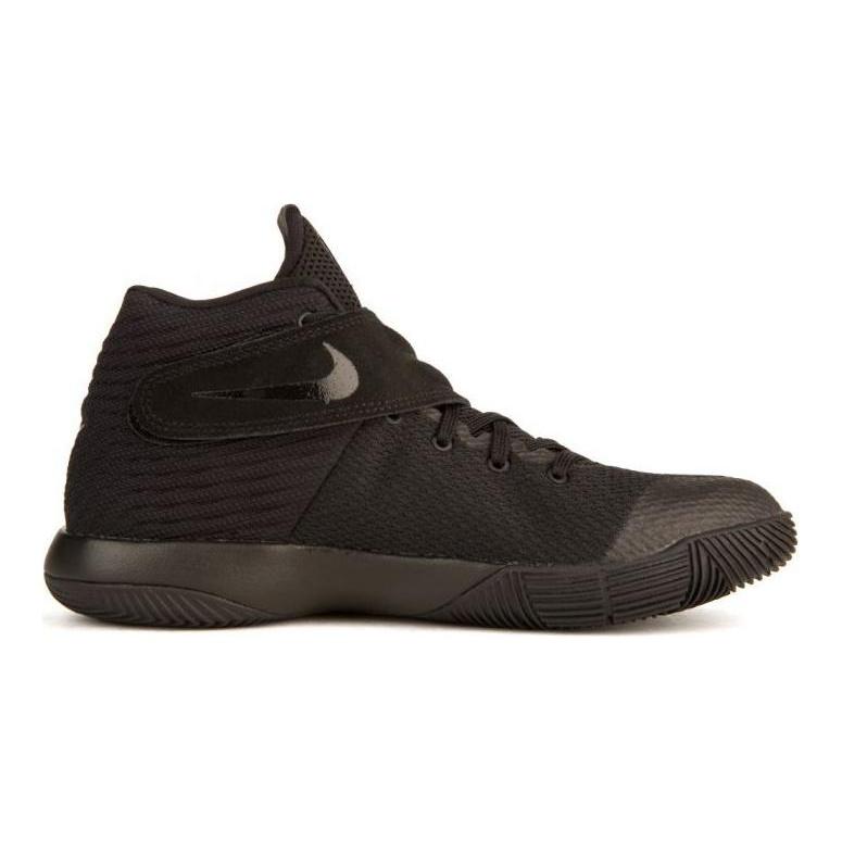 Nike Kyrie 2 Irving 2 Mid top Basketball Shoes Black Unisex Kids' 826673-008