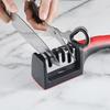 3/4 Segment Knife Sharpener Kitchen Professional Knife Sharpener Handheld Multifunctional Sharpening Stone Manual Knife Sharpene