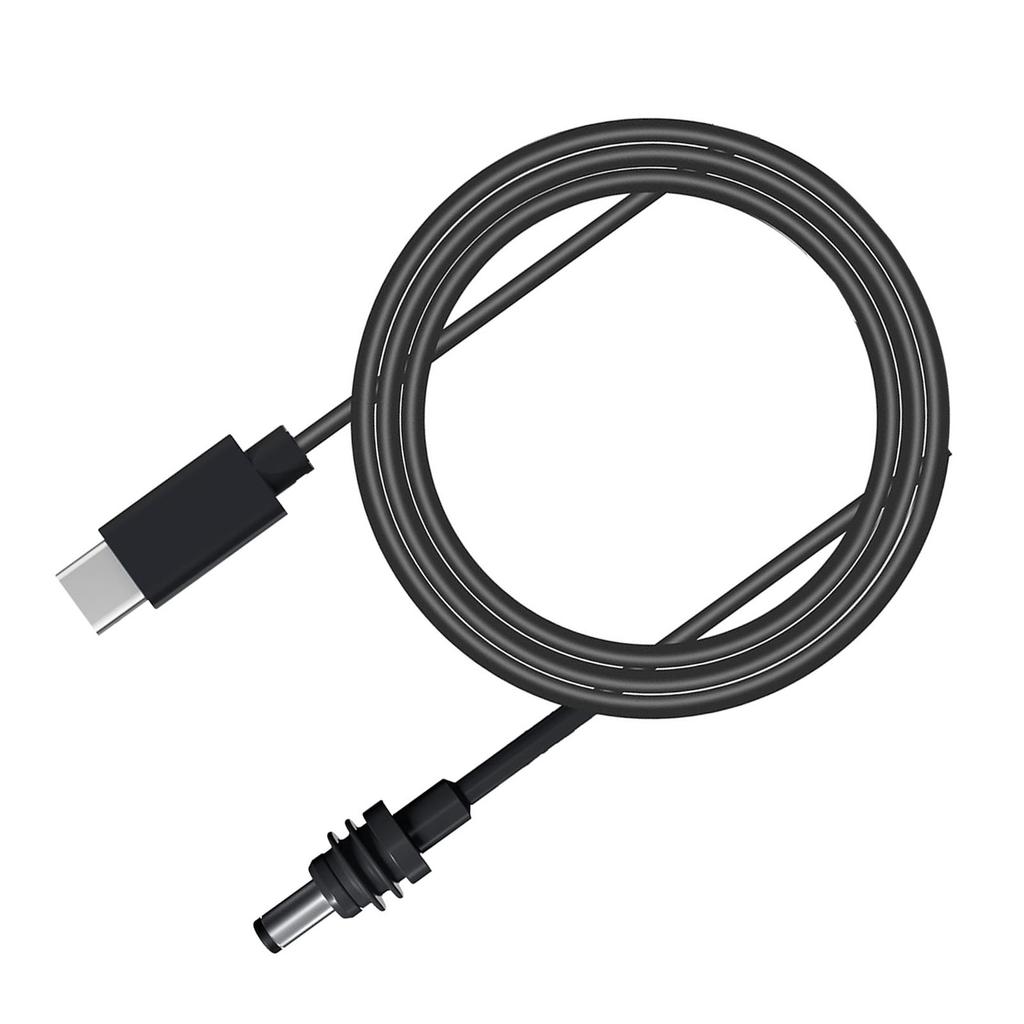 Rectangular Satellite DC Power Cable Replacement USB C To DC 100W 2m6.5ft for 65W PD Power Supply