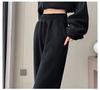 Women's 2024 Double-Sided Fleece Tracksuit: Cozy Yoga Jacket & Casual Warm Pants for Autumn/Winter Fitness.