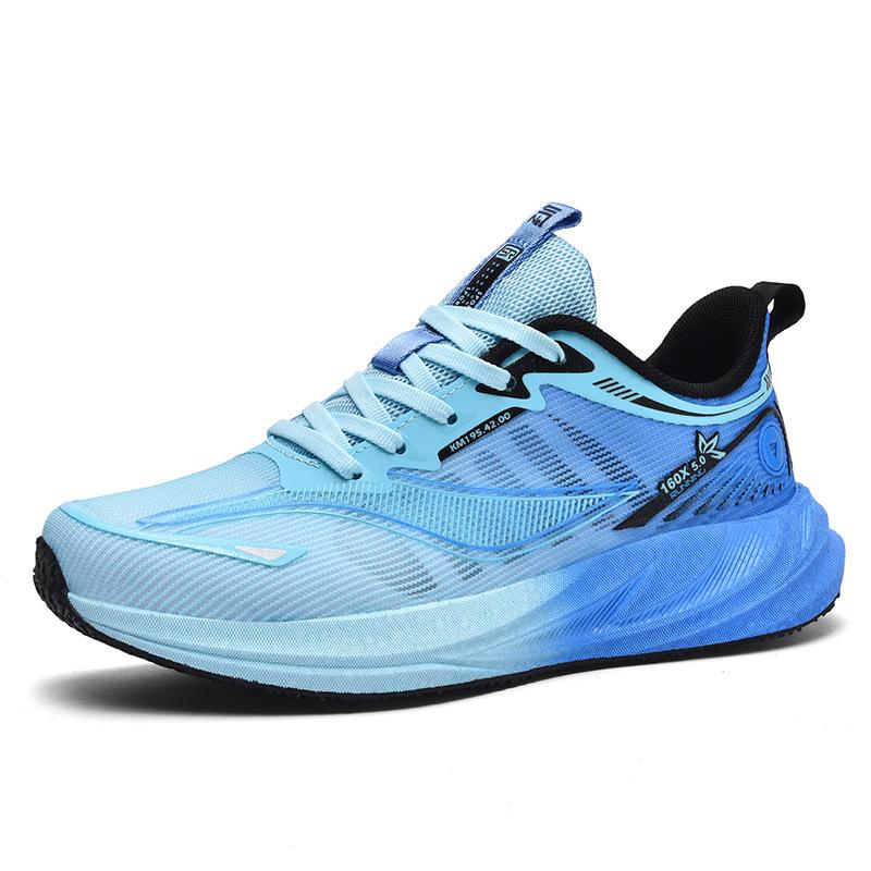 New Carbon Board Sports Leisure Style Women's Sports Fashion Versatile Leisure Breathable Net Running Sports Shoes Couple Shoes Men