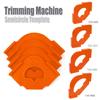 4Piece Woodworking Quick Locator Set for Precise R Angle and Radius Templates Routing Half Round Positioning Jigs Tools