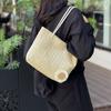 Large-capacity Woven Bag Women's Summer 2025 New Trendy Fashion One-shoulder Armpit Bag Casual Foreign Style Handbag