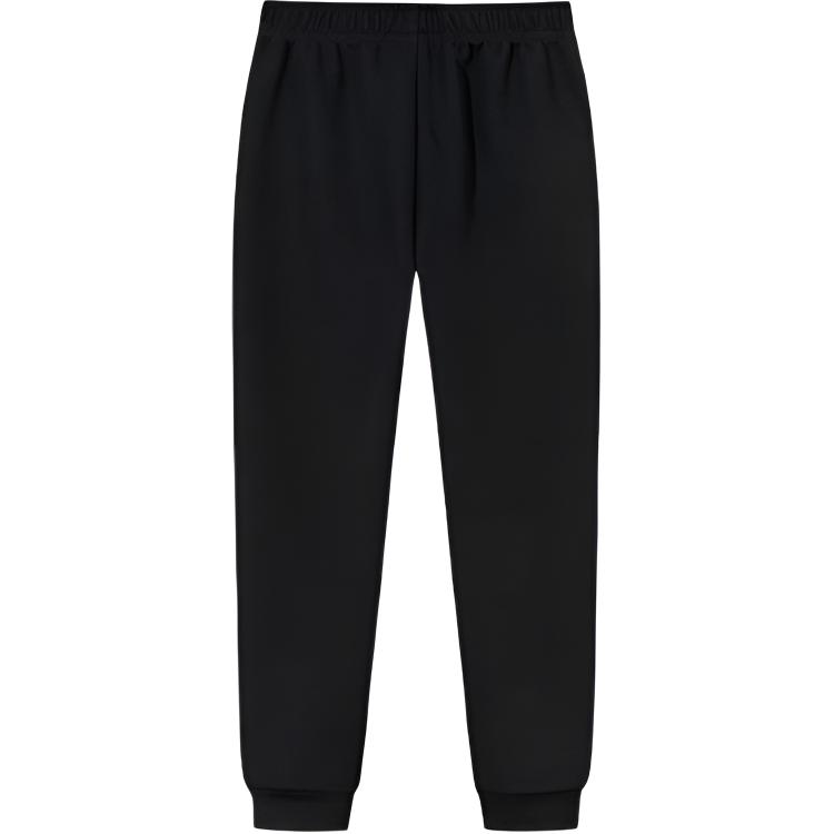 Anta Comfortable Simple Versatile Solid Color Breathable Mid-Rise Knitted Sports Pants Women Bottoms 962537308-1