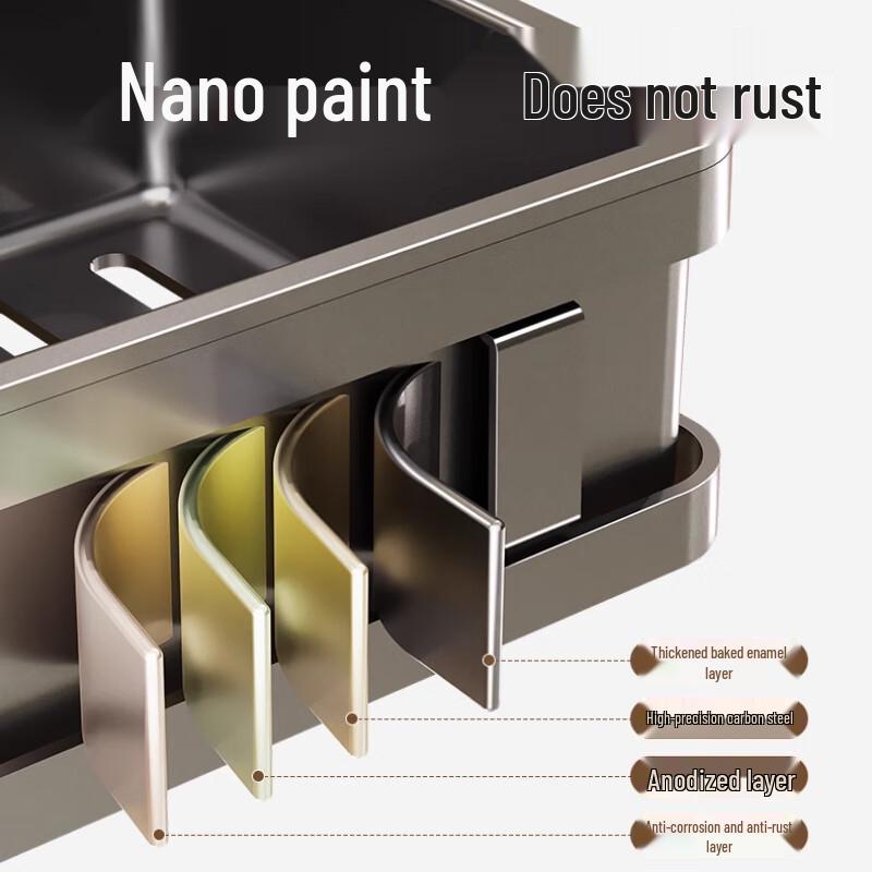 Yunshuang 3-Tier Wall-Mounted Kitchen Spice Rack