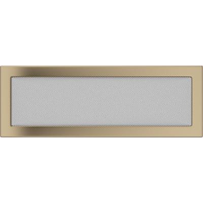 Tampa de ventilação 17x49 banhada a ouro