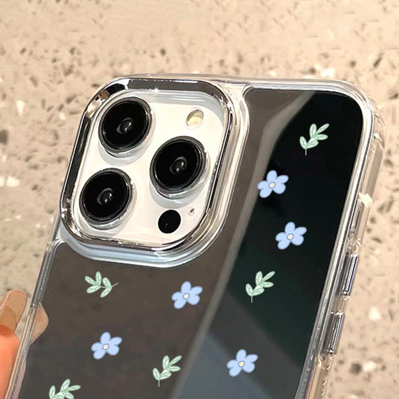 Etui na telefony komórkowe iPhone 11 13 XR 15 Pro Max 12 14 Pro Max Etui iPhone 16 XS Max Lustrzane etui ochronne Lustro Wykwintna kreskówka Wodoodporna