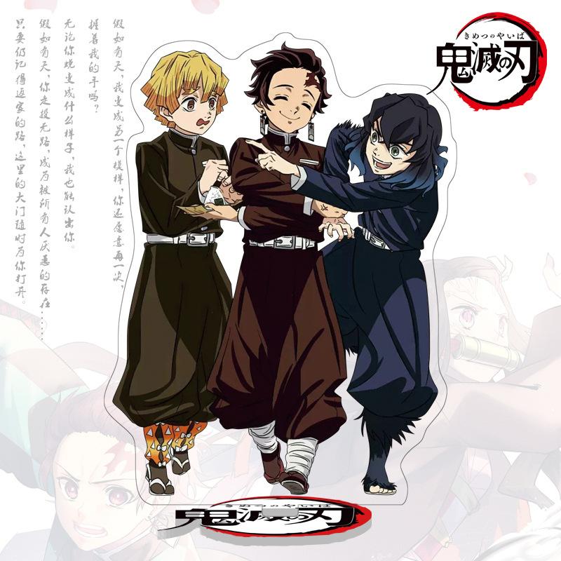 High Quality Anime Demon Slayer Kimetsu no Yaiba 1 40 Large Acrylic Stand Figure Display Statue Kamado Tanjiro Nezuko Merchandise