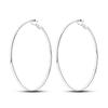 Orstarry 925 Silver Beetle Daisy Insect Flower Earrings Silver Hoop Earrings For Women Jewelry Original Party Gifts