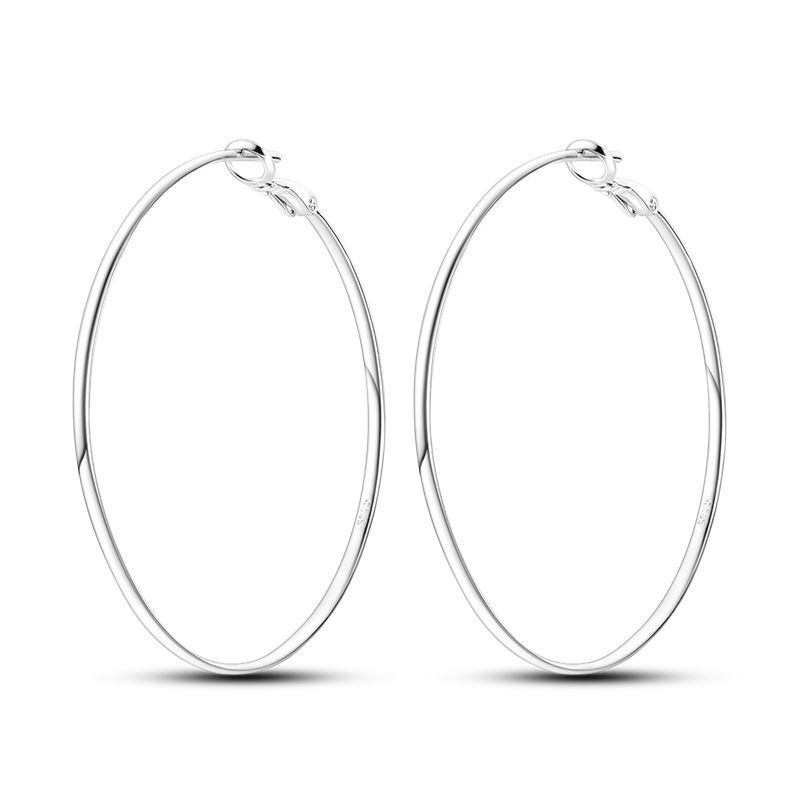 Orstarry 925 Silver Beetle Daisy Insect Flower Earrings Silver Hoop Earrings For Women Jewelry Original Party Gifts