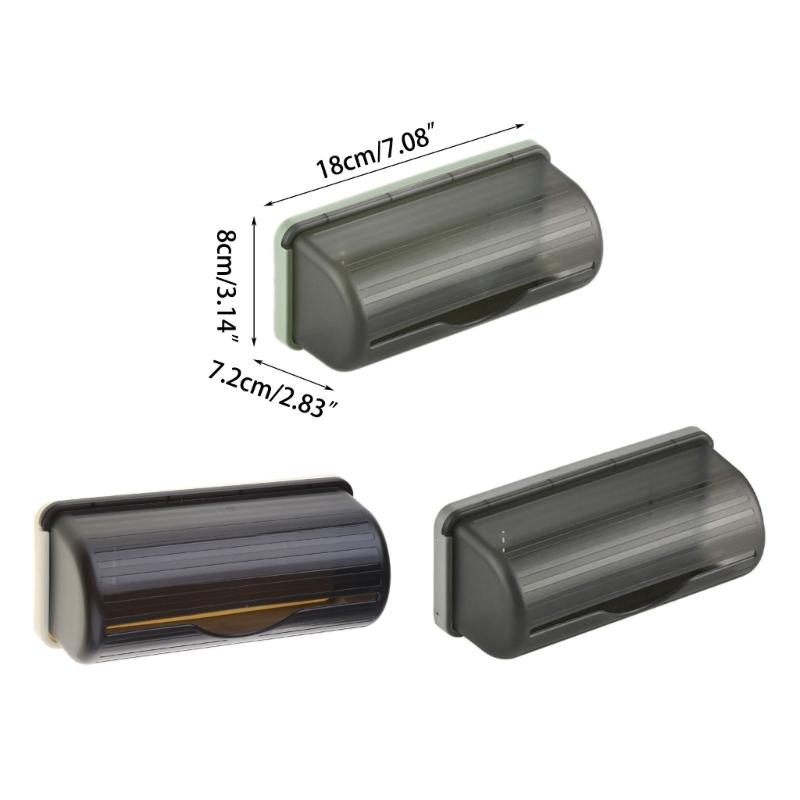 Wall Mounted Trash Bag Dispenser Garbage Bag Roll Holder For Kitchen Cabinet Trash Bag Holder Organizers Trash Bag Rolls
