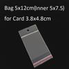 50pcs 3.8x4.8cm Earring Display Card Earring Card Holder Blank Kraft Paper Tags for DIY Ear Studs Long Drop Jewelry Display Card