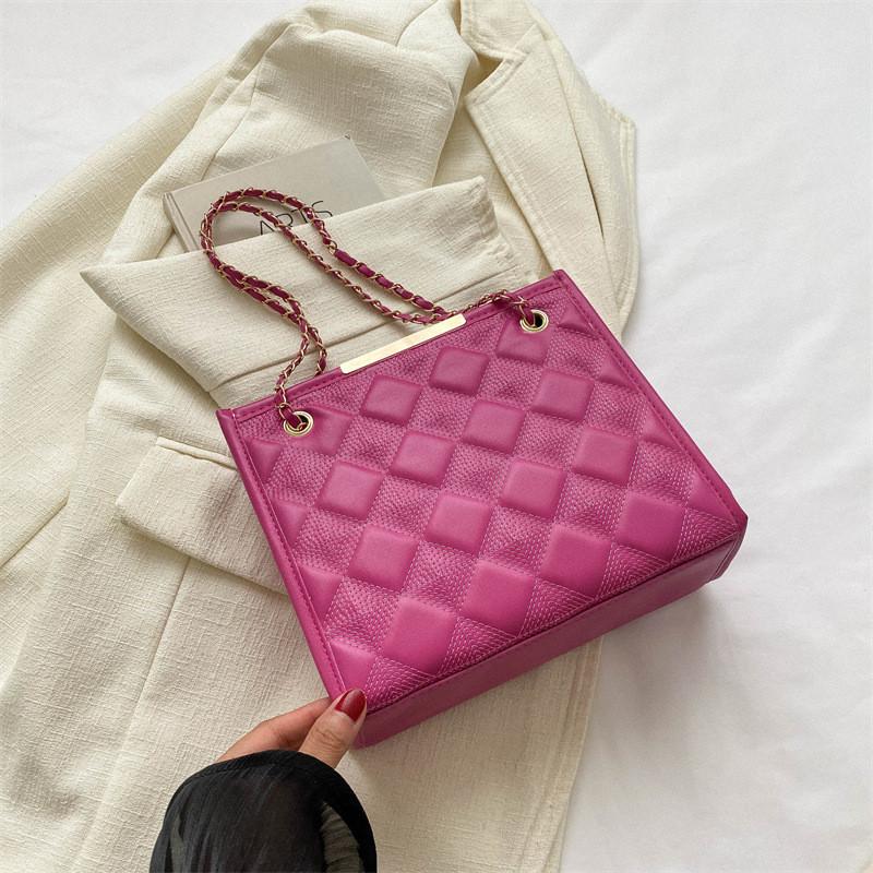 Trendy Casual Women's Crossbody Bag 2023 Stylish Mini Square Shoulder Purse In Black White Green Rose Pink