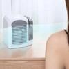 Water-Cooled Air Conditioner Personal Mini Air Cooler Humidifier Portable Air Chiller 3 Gear 380ml Tank for Bedroom Living Room