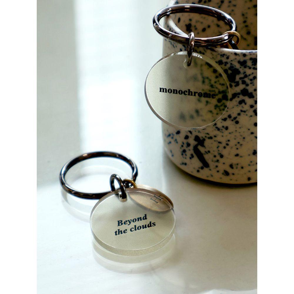 ALLGRAY Allgray Keyring _ Circle V.2