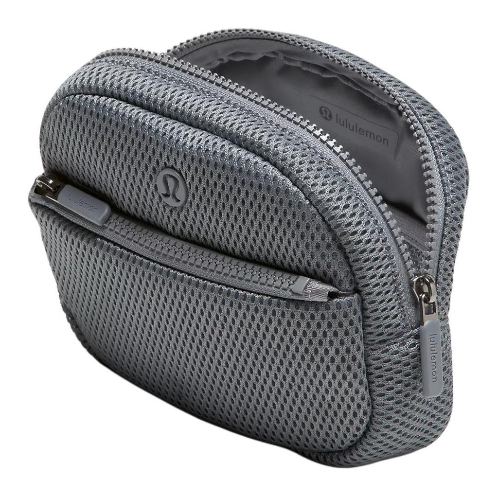 Lululemon 1L City Essentials Fashionable Versatile Recycled Polyester Clutch Mini Women clutch Gray LW9FPMS-038426