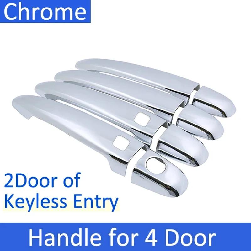For Toyota Avalon XX30 2005~2012 Car Door Handles Anti-rust Covers Exterior Scratch Protective Decor Luxurious Car Accessories