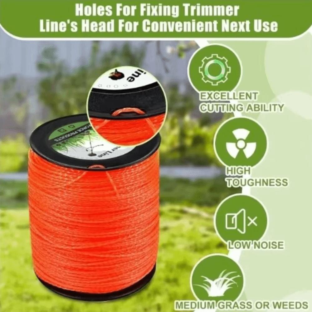 50M 2.7mm Brush Cutter Strimmer Line  Electric Lawn Mower Trimmer