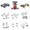 JXMJ Metal Accessories LOSI 1/24 Micro-B 2WD RC Micro-T 1/28 Remote Control Vehicle Swing Arm Steering Cup Wearable Parts