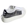 adidas Originals Superstar Serie Gedurfde Transparante Dikke Zool Lage Top Skate Schoenen Dames Sneakers Ivoor-Wit FV3361