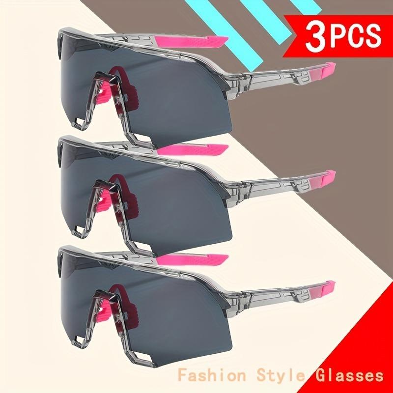 3-piece Set. The Latest Trend of Large Frame Glasses. High Definition Coated Lenses