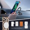 Apple 16 ProMax Magnetic Rotating Metal Phone Case for iPhone 15