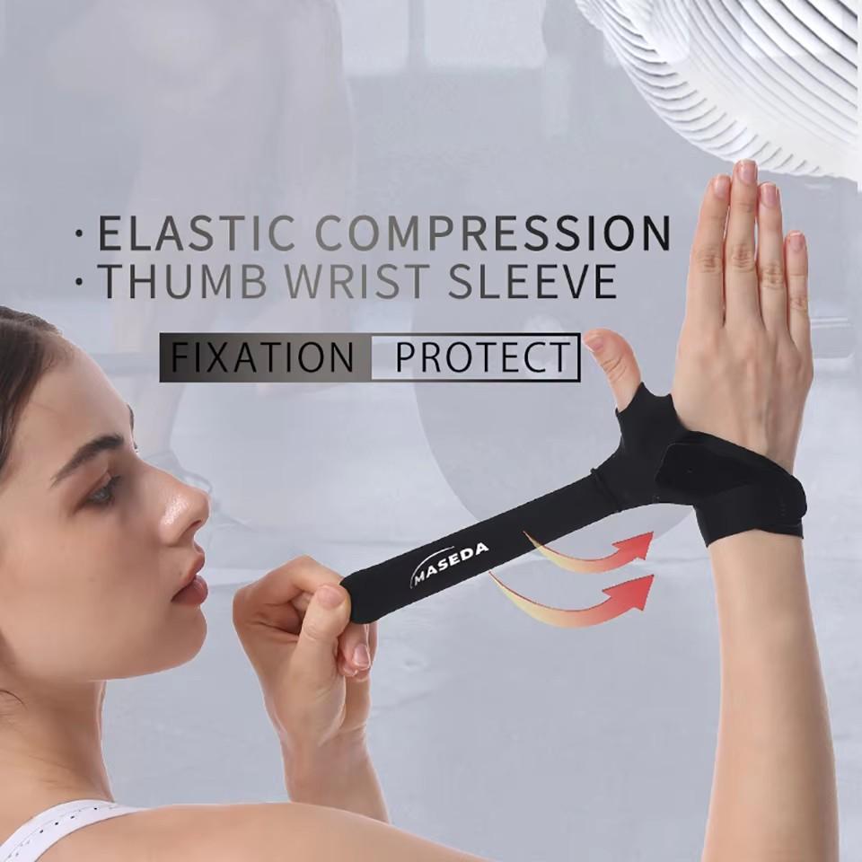 Durable And Safe Ultra Thin Compression Thumb Wrist Strap Tendonitis Tendonitis Carpal Tunnel Arthritis Sports Basketball Volleyball Brace