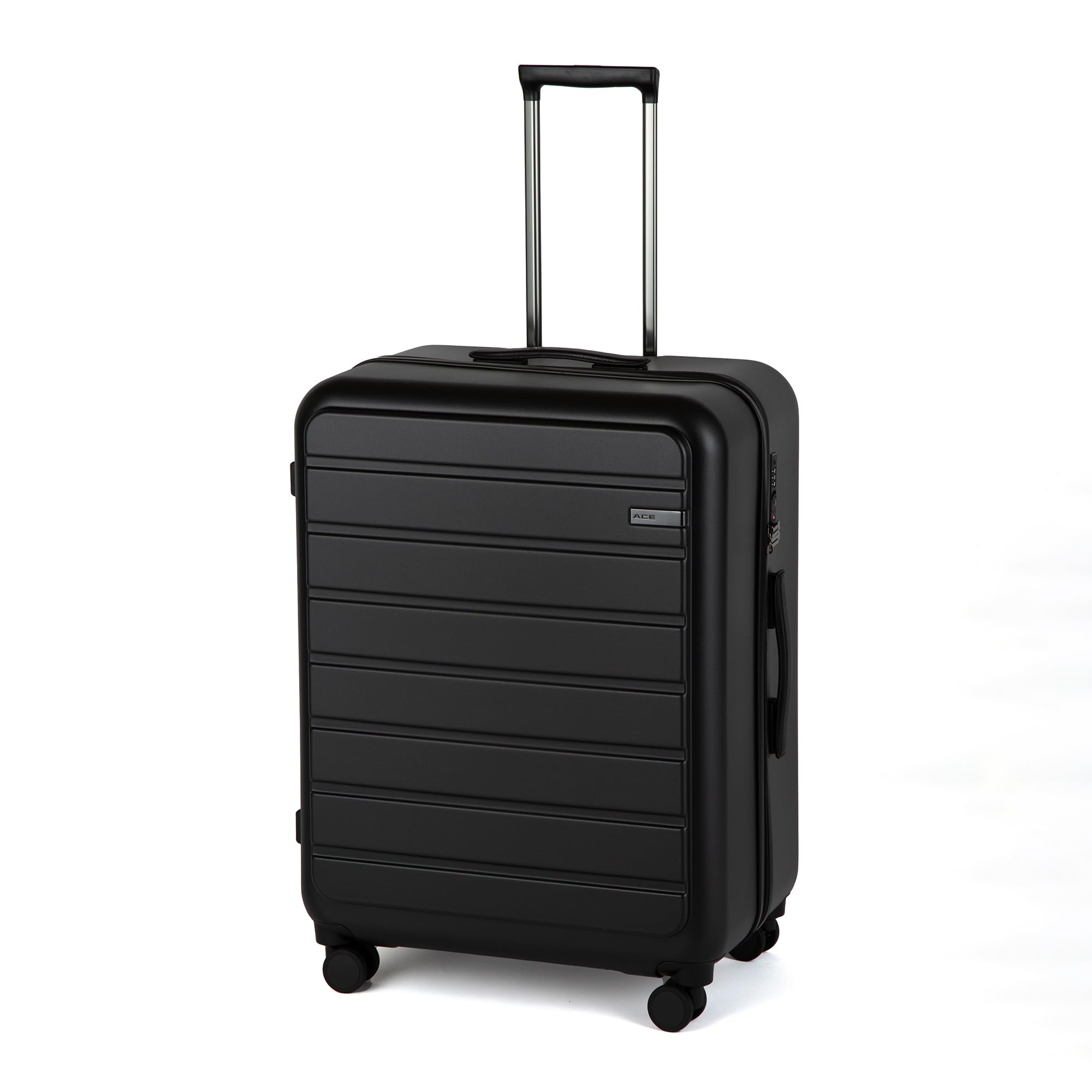 

Ace большой L 7 ночей 8 8 ночей 9 9 ночей 10 на колесиках ручная кладь чемодан, большой, вместимость, размер, дней, дней, дней, 100 л, стопор, 4,2 кг, кейс, сумка, чёрный