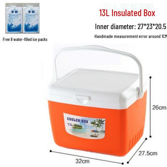 Tragbare isolierte Frischhaltebox für kleine Kühlschränke, den Außenbereich, zum Angeln und für unterwegs