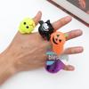 Halloween Luminous Toys: Finger Lights & Pumpkin Skull Bat Rings