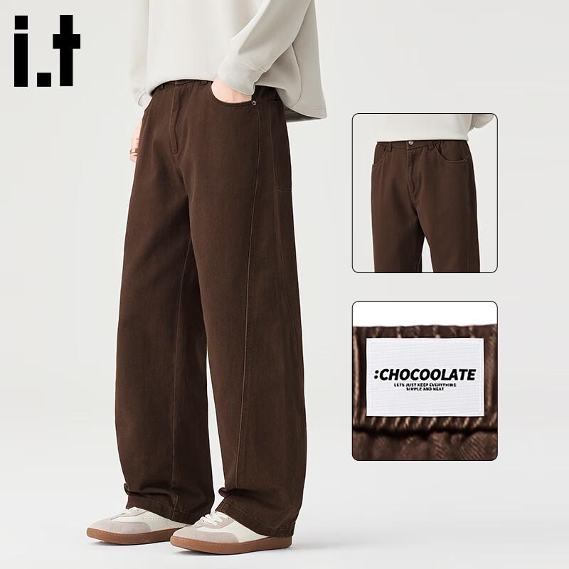 

:CHOCOOLATEit Men s American Retro Pure Cotton Casual Pants L