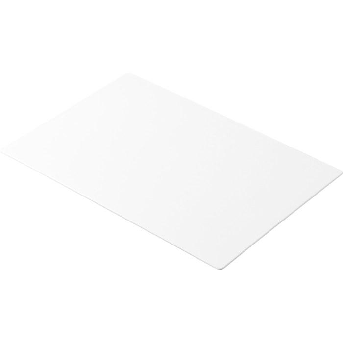 Yamazaki Cutting Board with Antibacterial Sheet White 30.5 X 21 X 0.3cm Tower 7022
