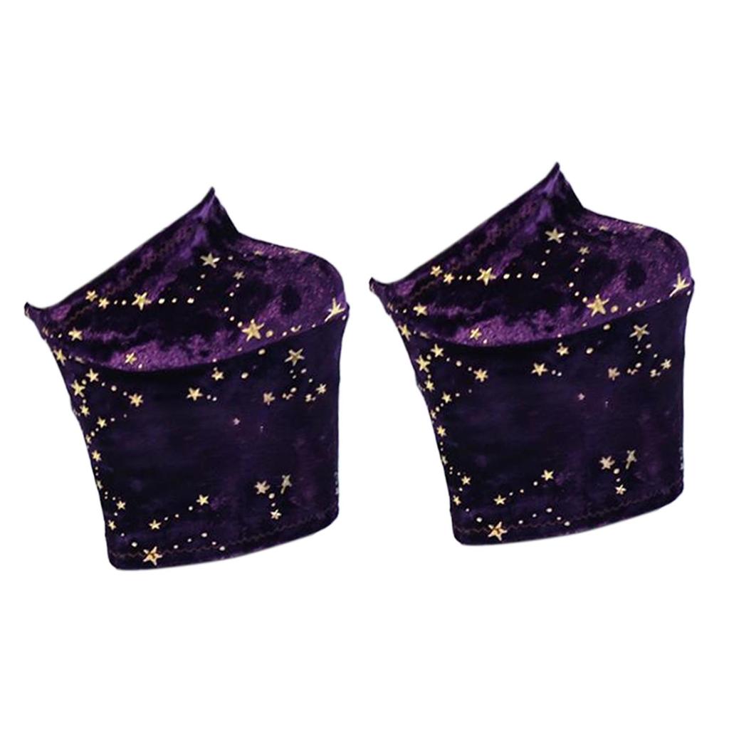 Set of Shoe Covers for Pole Dance Shoes, ScratchResistant, NonSlip Velvet Training