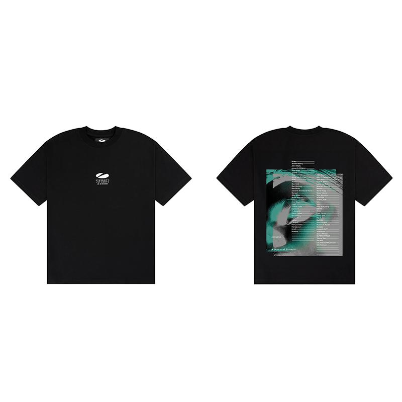 25 Sommer Baumwoll-T-Shirts Armin Buuren Kurzarm Armin Van Buuren Around Herren-T-Shirt Kleidung Elektronisches T-Shirt Hochwertig