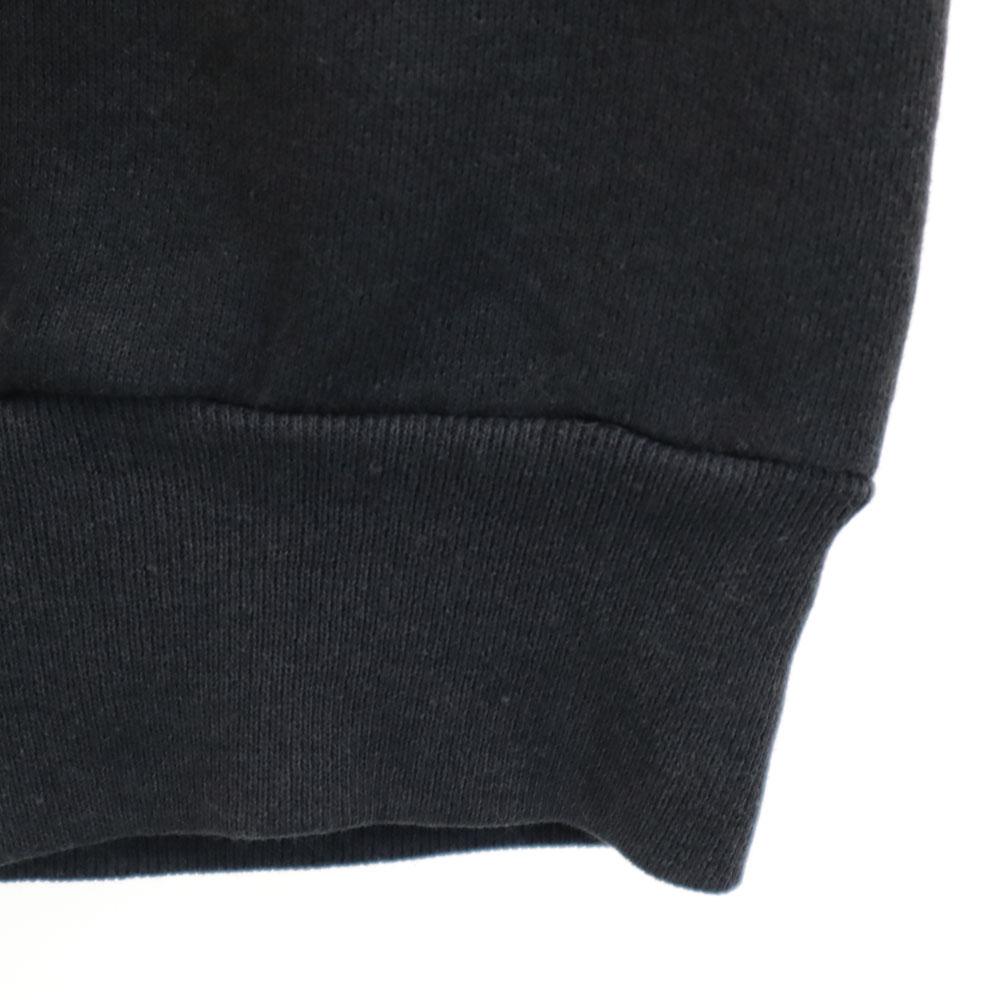 TULTEX 90s Old Print Long sleeve trainer L Black series sweat Men's Used