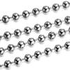 5m/lot 1.2mm-4.0mm Never Fade Stainless Steel Multi Styles Necklace Extender Chains For DIY Jewelry Making Findings Accessories