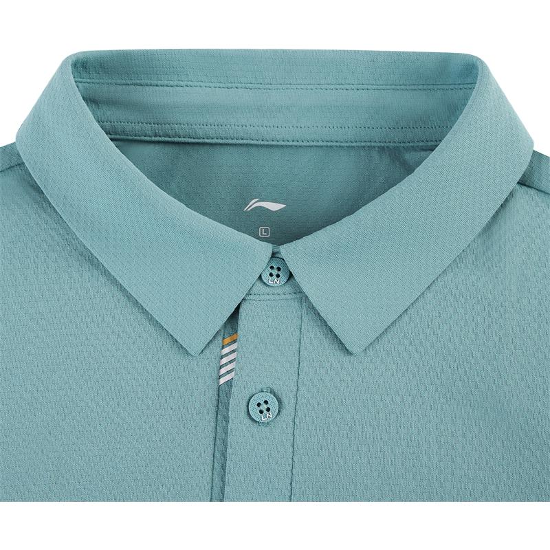 Li-Ning Breathable Sun-Proof Ice Silk Simple Versatile Casual Short Sleeve T-Shirt Men tops APLV133-5
