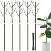 5Pcs Plant Support Stakes Reusable Simulated Tree Branch Plant Stakes Vine Climbing Bracket for Potted Plants Garden Tools