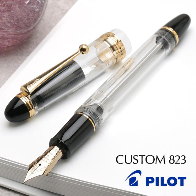 

Pilot CUSTOM 823 Plunger Type Transparent Clear Medium Nib FKK-3MRP-NC-M