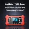 12V 6A Car Battery Charger Smart Battery Trickle Charger 12V Battery Maintainer for Car, Truck Motorcycle Lawn Mower Marine Lead Acid Charger