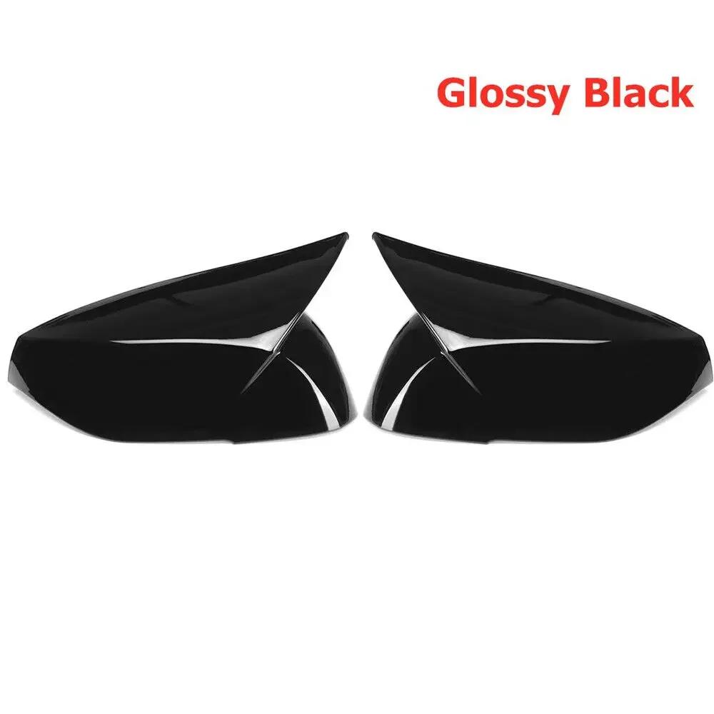 For Infiniti Q50 Q60 QX30 Q70 2014- ABS Car Rearview Side Mirror Cover Wing Cap Exterior Door Trim Adhesive Sticker Parts