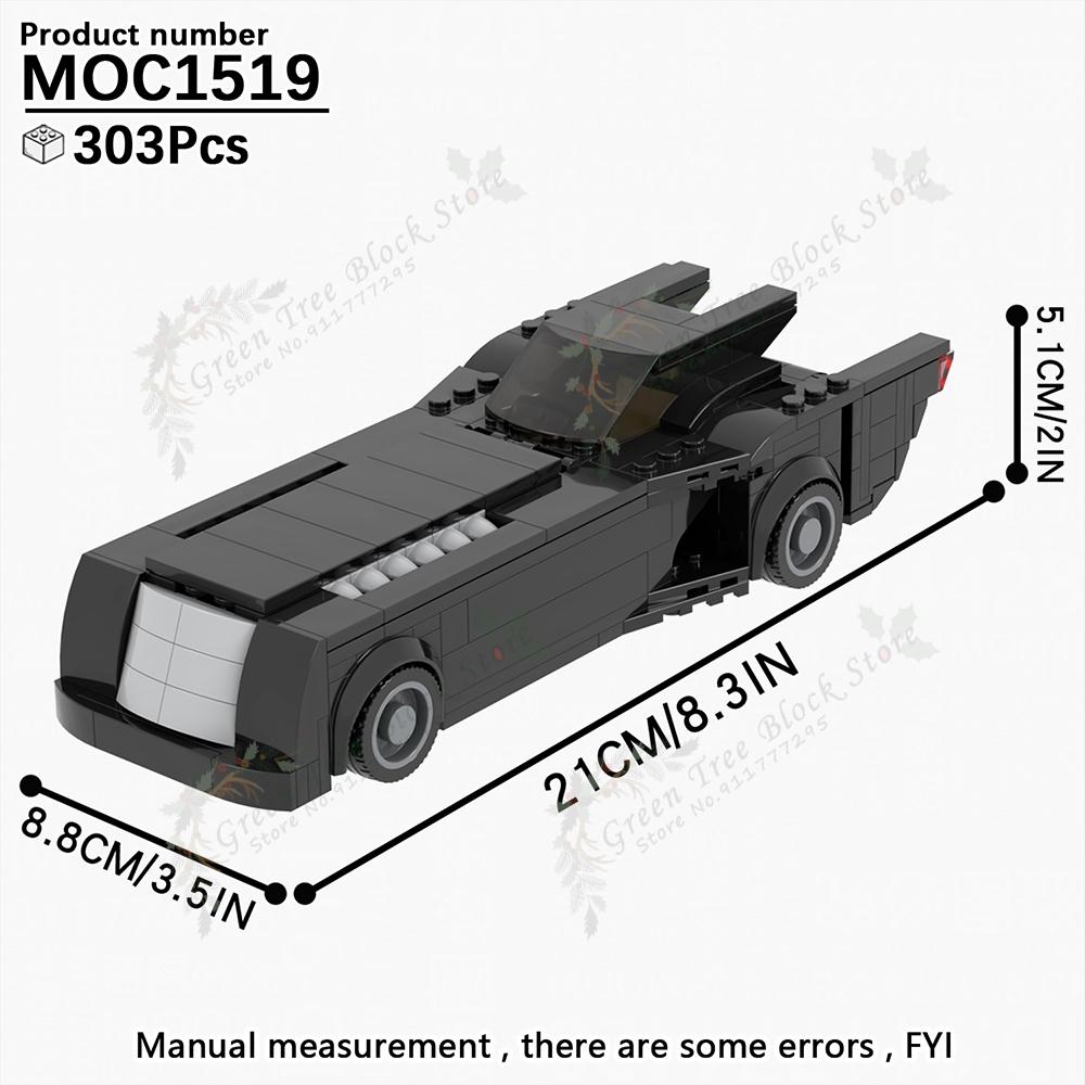 Super Movie MOC Bat Heros Motorcycle Mecha Fighter Jet Base Creative Adult Building Block Set Model Assemby Bricks Toy Kid Gifts