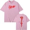 T-shirt Unisex con Stampa Divertente Faccia Mezzitoni Doja Cat Nuova Estiva Girocollo 100% Cotone Moda Stile Harajuku Oversize Casual