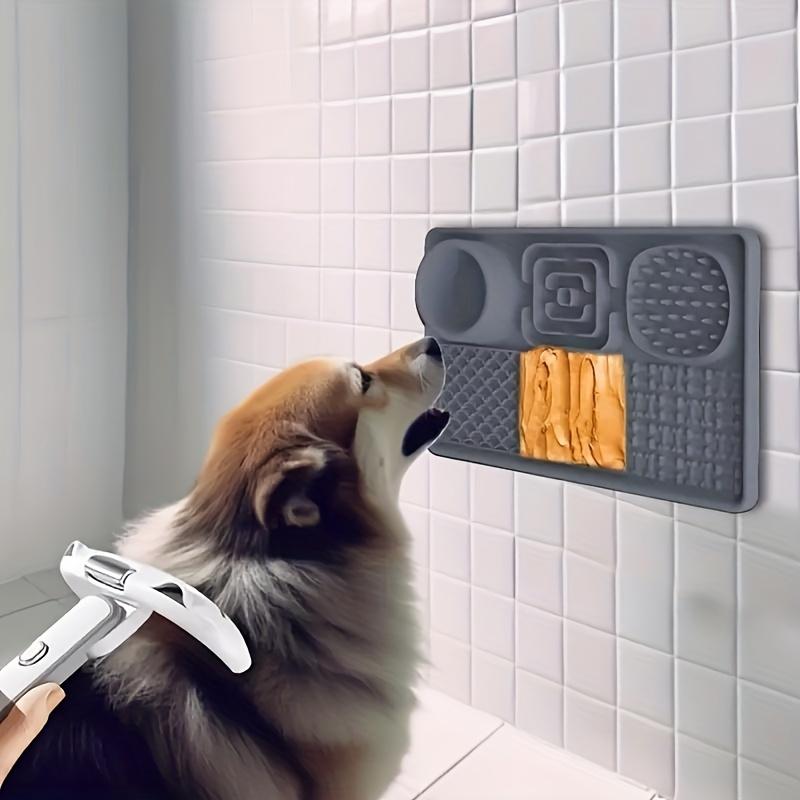 E52 Powerful Suction Cup | 6-In-1 Multifunctional Pet Slow Feeding Lick Mat - Alleviates Anxiety And Promotes Health