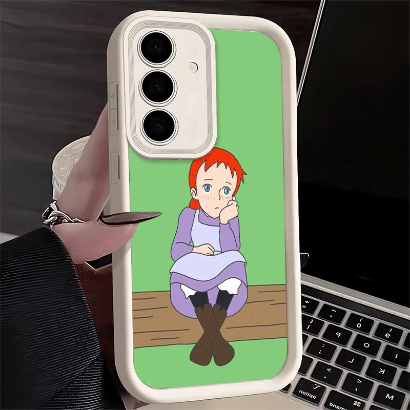 Phone Case for Samsung Galaxy A17 A16 A15 A14 A13 Anne Of Green Gables Shirley A56 A36 A26 A55 A35 A25 A54 A34 A24 A53 A33 A23 A
