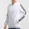 adidas Neo Essential 3-Stripes Windbreaker Jacket Men Jacket White FP7451