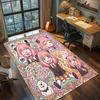 Anya Forger Washable Gamer Bedroom Large Area Non Slip Floor Mat Rug Carpet Home Decor.-TING